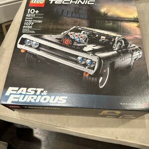 LEGO Technic Black and Gray Dodge Charger Set
